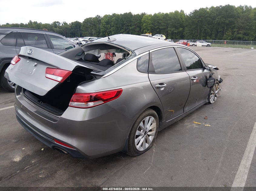 Vin: 5xxgt4l35jg256007, lot: 46283658, kia optima lx 20184