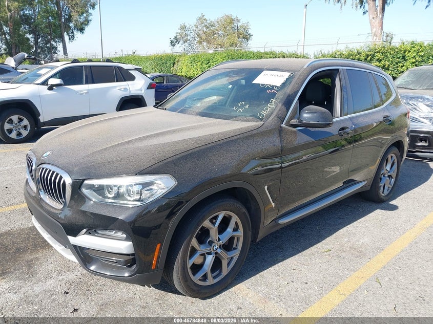 Vin: 5uxty5c05m9e16207, lot: 46283672, bmw x3 xdrive30i 20212