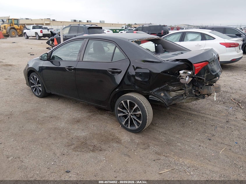 Vin: 5yfburhe5hp707484, lot: 46283676, toyota corolla se 20173