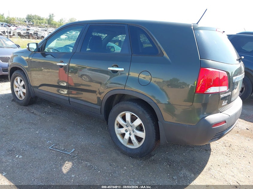 Vin: 5xykt3a12cg200496, lot: 46283737, kia sorento lx 20123