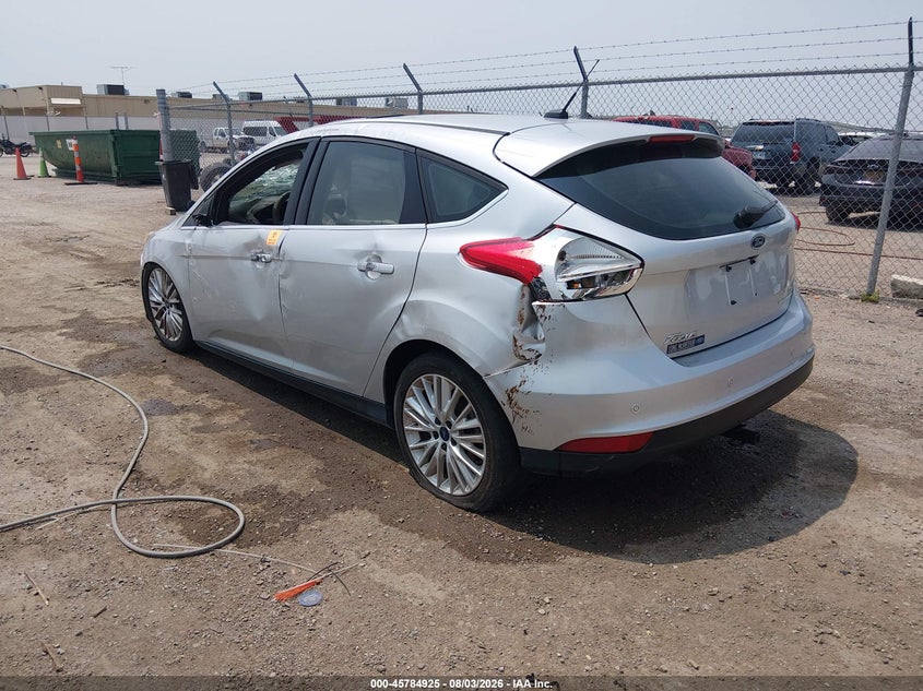 Vin: 1fadp3n28jl296254, lot: 46283749, ford focus titanium 20183