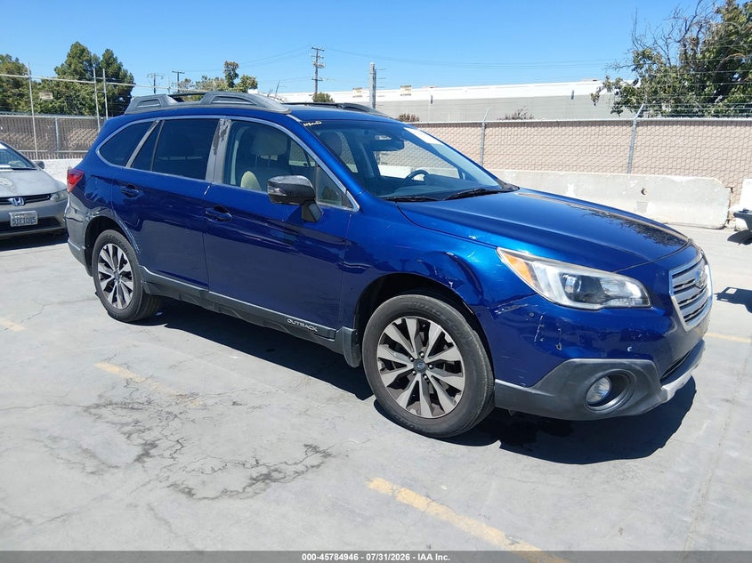Vin: 4s4bsanc6h3416300, lot: 46283770, subaru outback 2.5i limited 2017 img_1