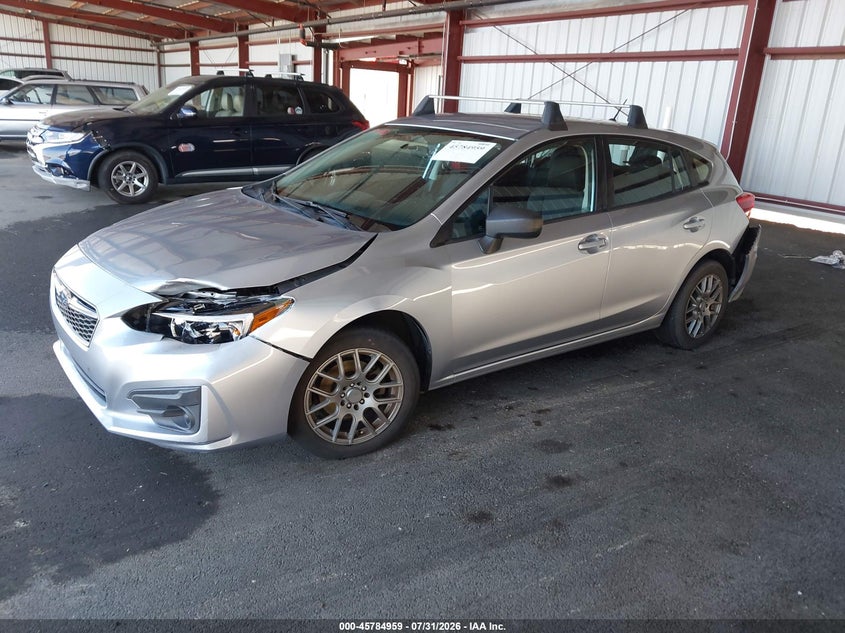 Vin: 4s3gtaa66h3727510, lot: 46283783, subaru impreza 2.0i 20172