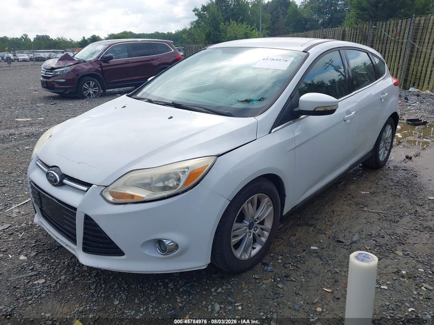 Vin: 1fahp3m28cl393606, lot: 46283800, ford focus sel 20122