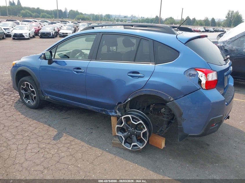 Vin: jf2gpamcxf8323150, lot: 46283810, subaru xv crosstrek 2.0i limited 20153