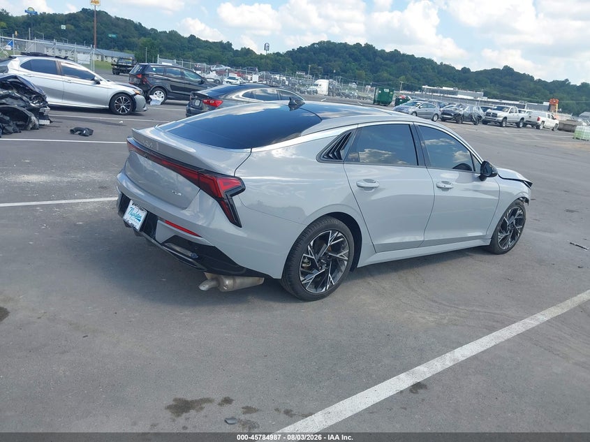 Vin: knag64j7xs5316752, lot: 46283811, kia k5 gt-line 20254