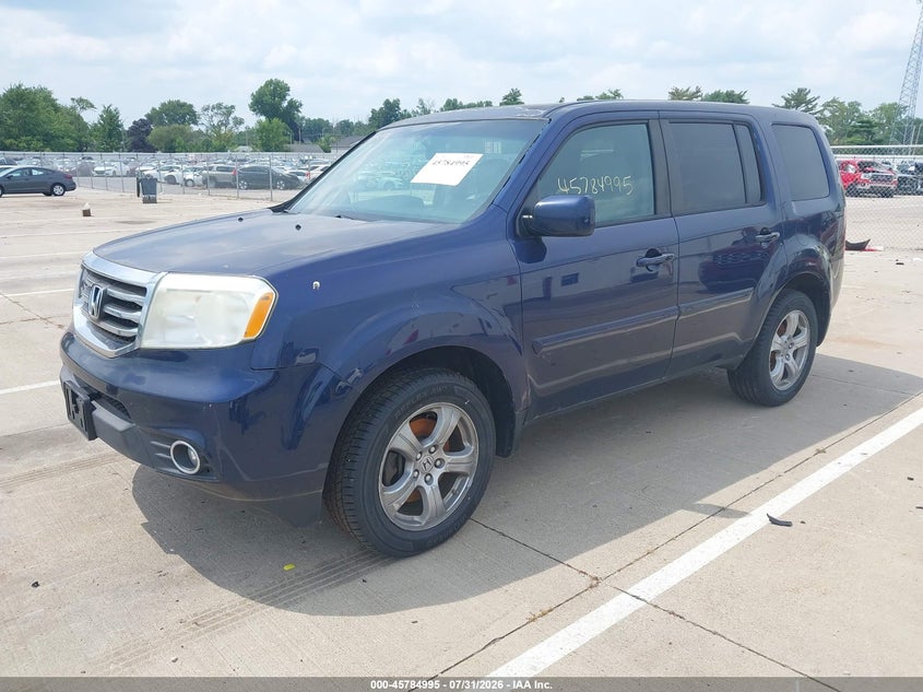 Vin: 5fnyf4h5xdb018134, lot: 46283819, honda pilot ex-l 20132