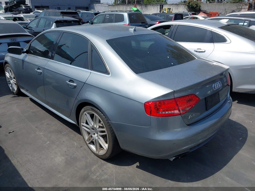Vin: waukfafl2bn022468, lot: 46283823, audi a4 2.0t premium 20113
