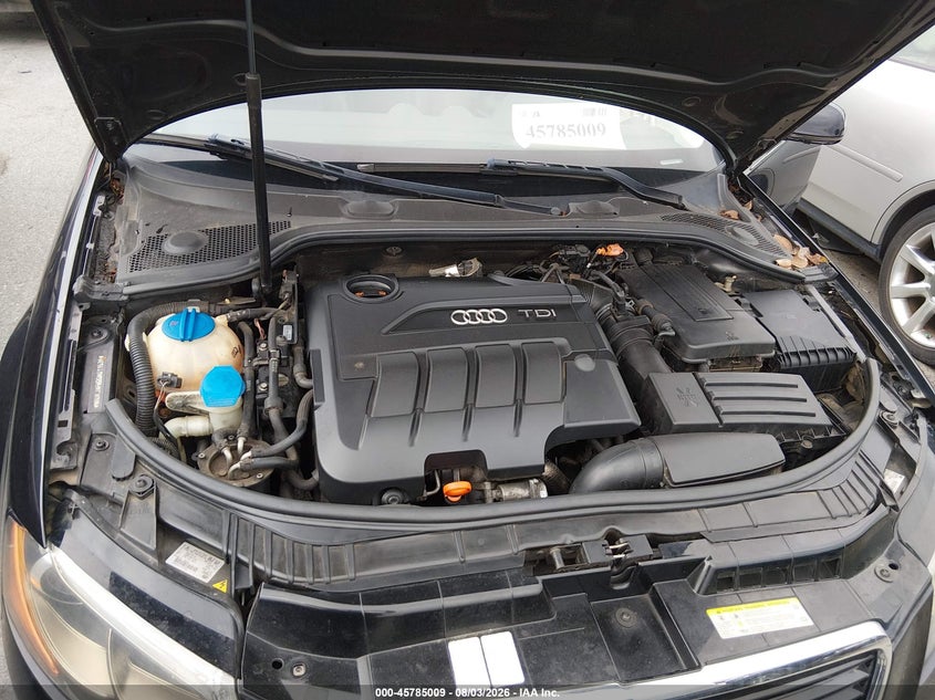 2013 AUDI A3 HATCHBACK 2.0L I-4 DI, DOHC, TURBO, 140HP