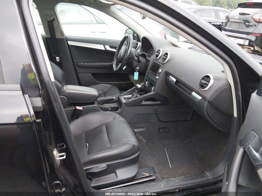 2013 AUDI A3 HATCHBACK 2.0L I-4 DI, DOHC, TURBO, 140HP