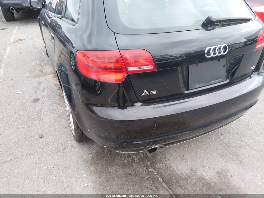 2013 AUDI A3 HATCHBACK 2.0L I-4 DI, DOHC, TURBO, 140HP