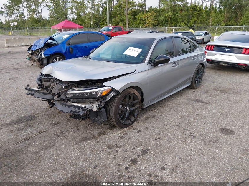 Vin: 2hgfe2f57nh594424, lot: 46283845, honda civic sport 20222