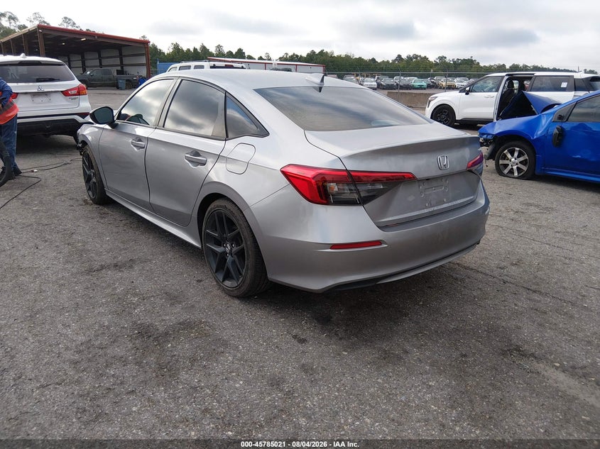 Vin: 2hgfe2f57nh594424, lot: 46283845, honda civic sport 20223