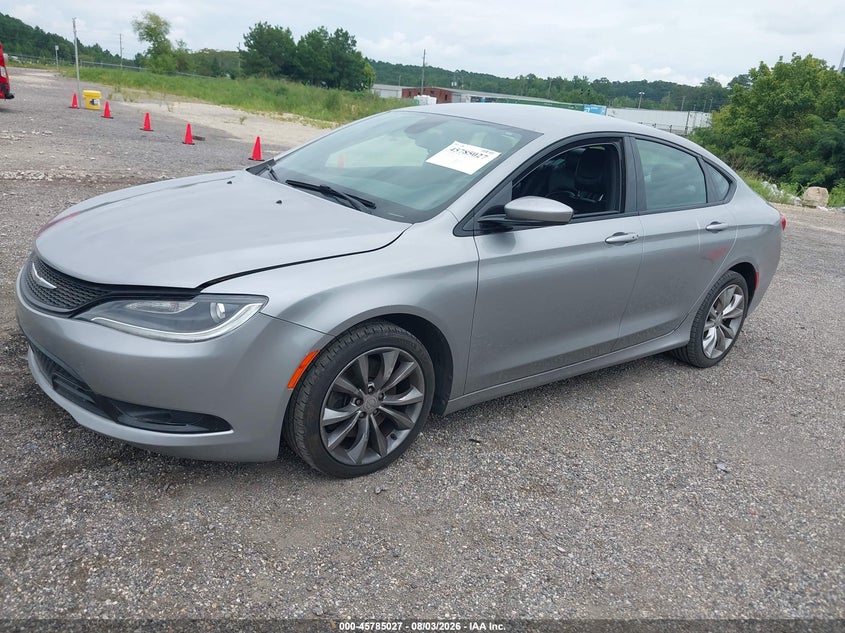 Vin: 1c3cccbg0fn517654, lot: 46283851, chrysler 200 s 20152