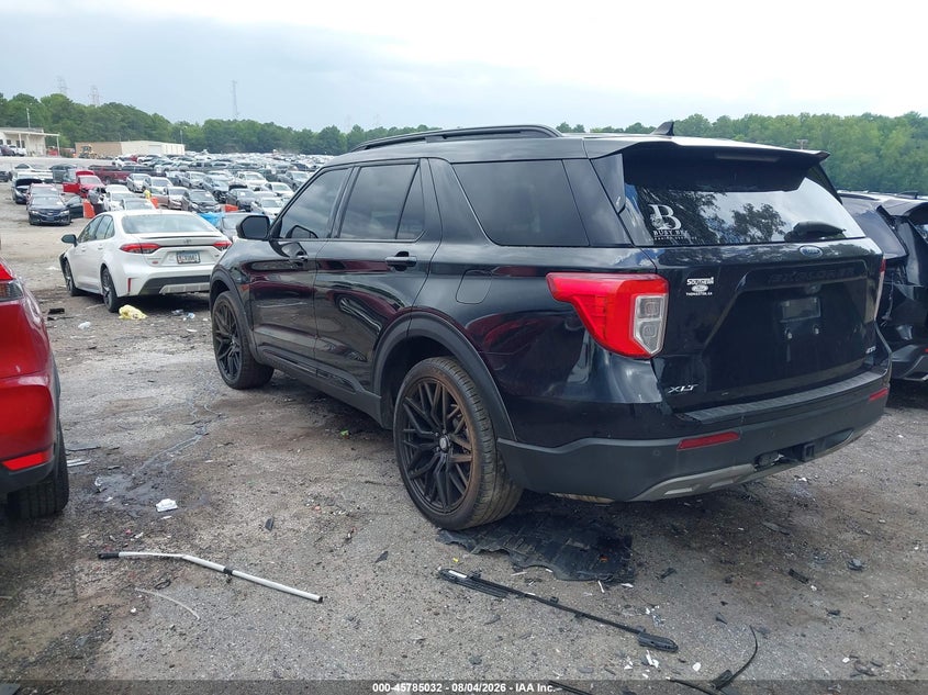 2022 FORD EXPLORER auction photo 3