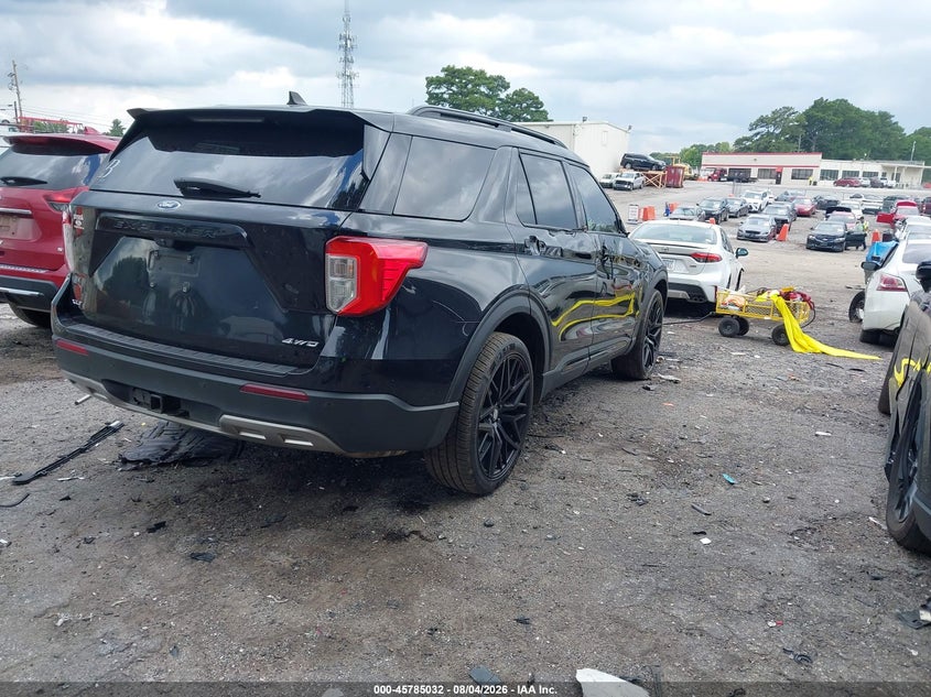 2022 FORD EXPLORER auction photo 4