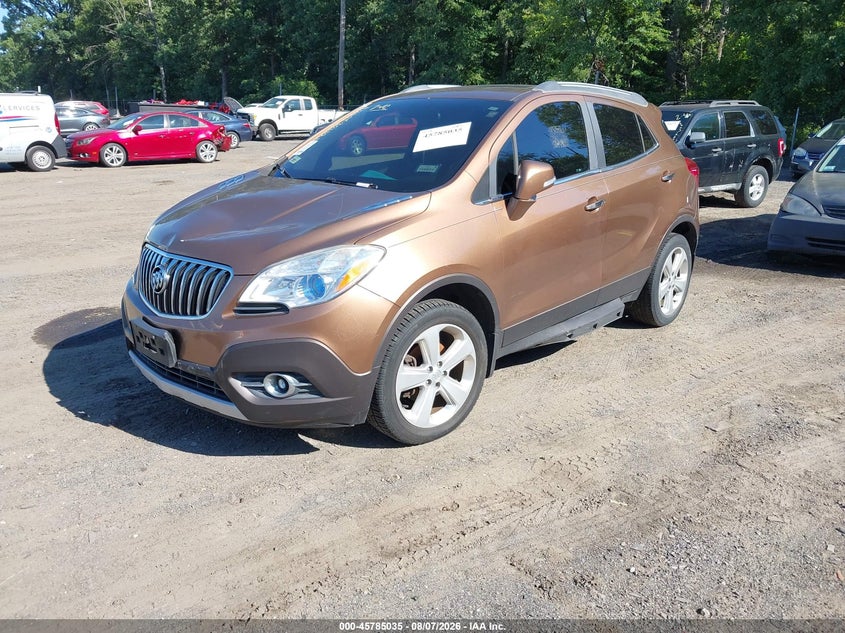 Vin: kl4cjfsb4gb568188, lot: 46283859, buick encore convenience 20162