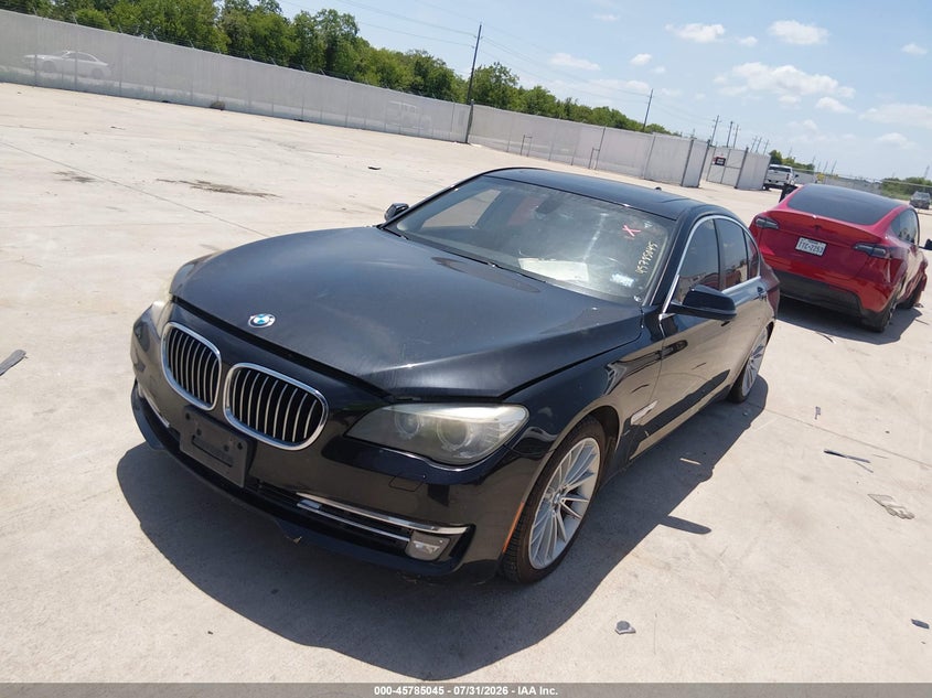 Vin: wbaya8c58dc996428, lot: 46283869, bmw 750i 20132