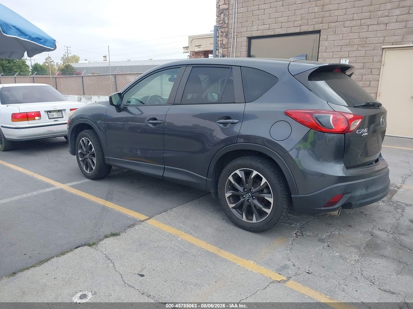 Vin: jm3ke4dy6g0736380, lot: 46283887, mazda cx-5 grand touring 20163