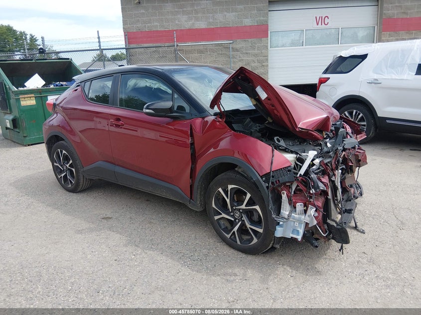 Vin: nmtkhmbx2kr090737, lot: 46283894, toyota c-hr xle 2019 img_1