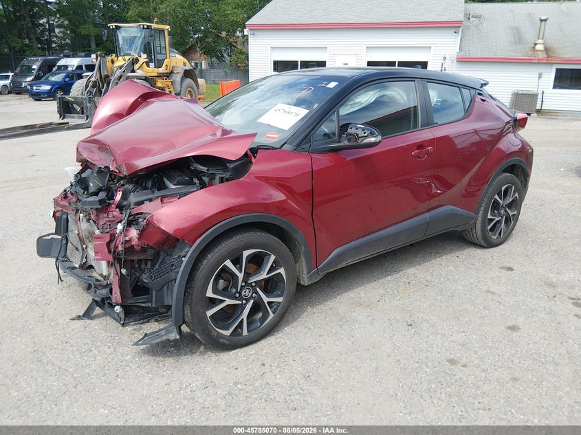 Vin: nmtkhmbx2kr090737, lot: 46283894, toyota c-hr xle 20192