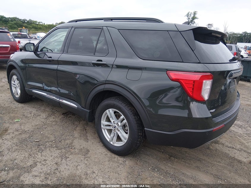 Vin: 1fmsk8dh8nga83978, lot: 46283922, ford explorer xlt 20223