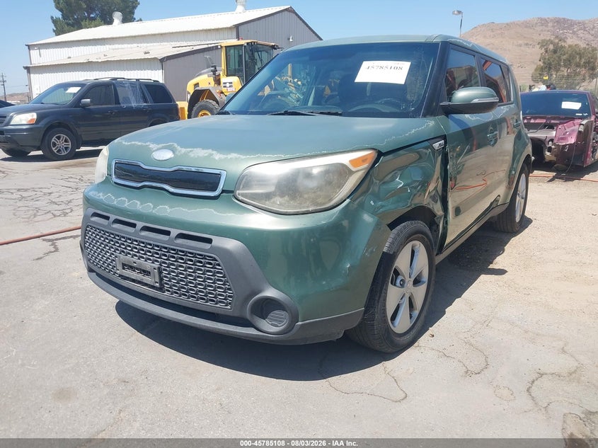 Vin: kndjp3a55e7054968, lot: 46283932, kia soul + 20142