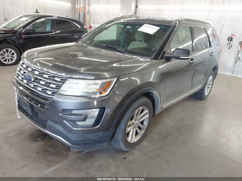 Vin: 1fm5k7d83ggd00587, lot: 46283943, ford explorer xlt 20162