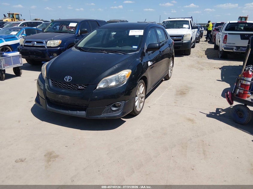 Vin: 2t1me4ee7ac005959, lot: 46283948, toyota matrix xrs 20102