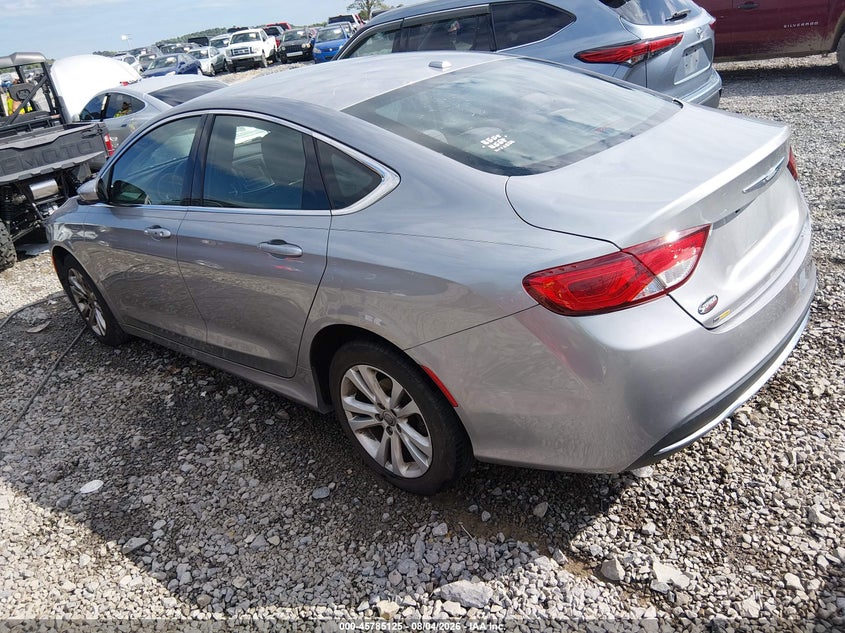 Vin: 1c3cccab2fn660742, lot: 46283949, chrysler 200 limited 20153