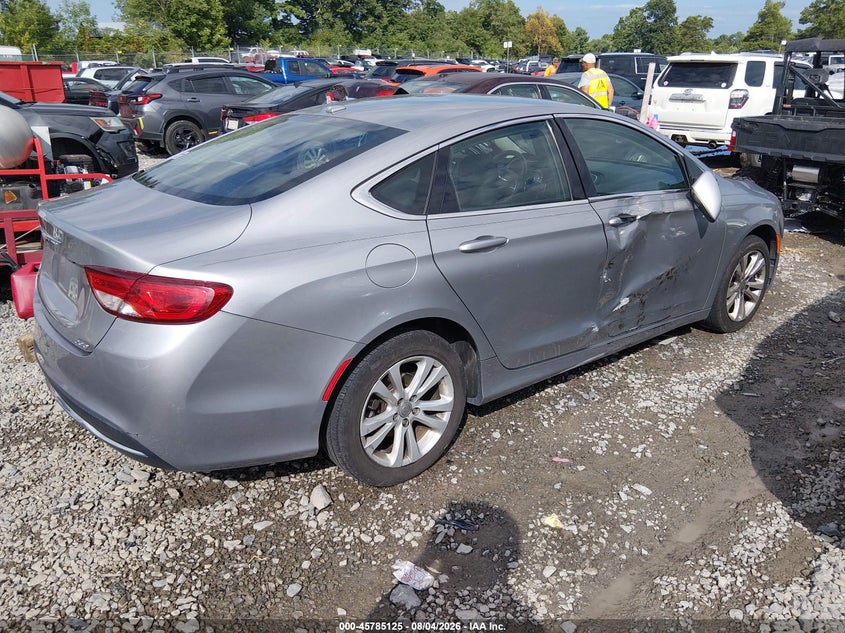 Vin: 1c3cccab2fn660742, lot: 46283949, chrysler 200 limited 20154