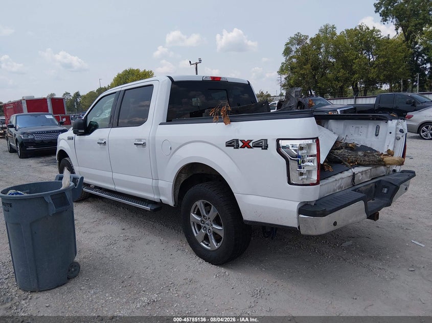 Vin: 1ftew1e40kke14246, lot: 46283960, ford f-150 xlt 20193