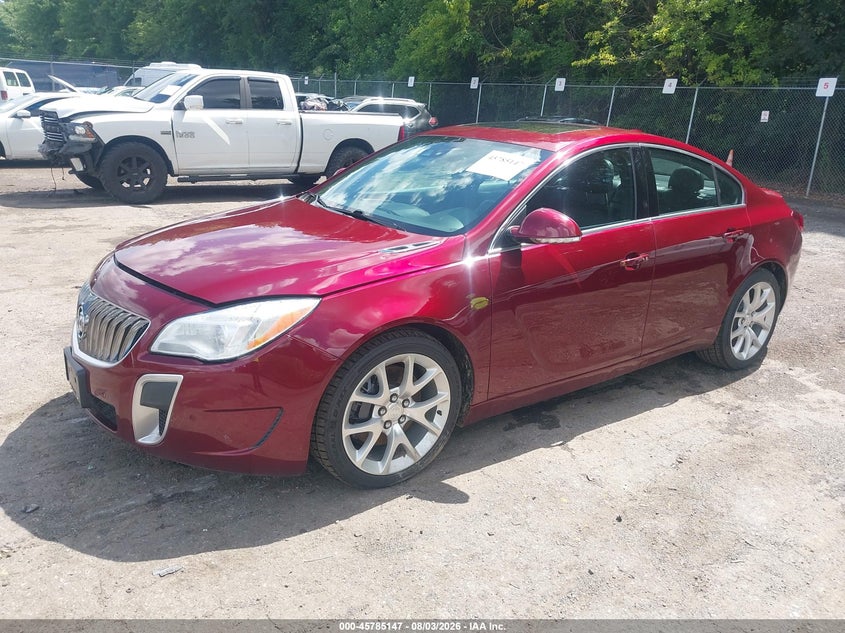 Vin: 2g4gu5gxxh9188347, lot: 46283971, buick regal turbo gs 20172