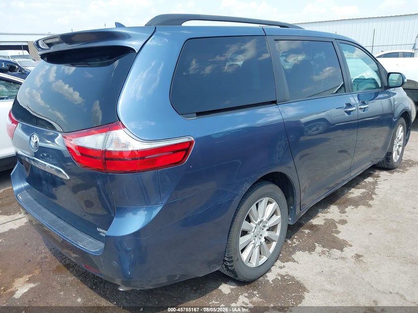 Vin: 5tddz3dc7hs151987, lot: 46283991, toyota sienna limited premium 7 passenger 20174