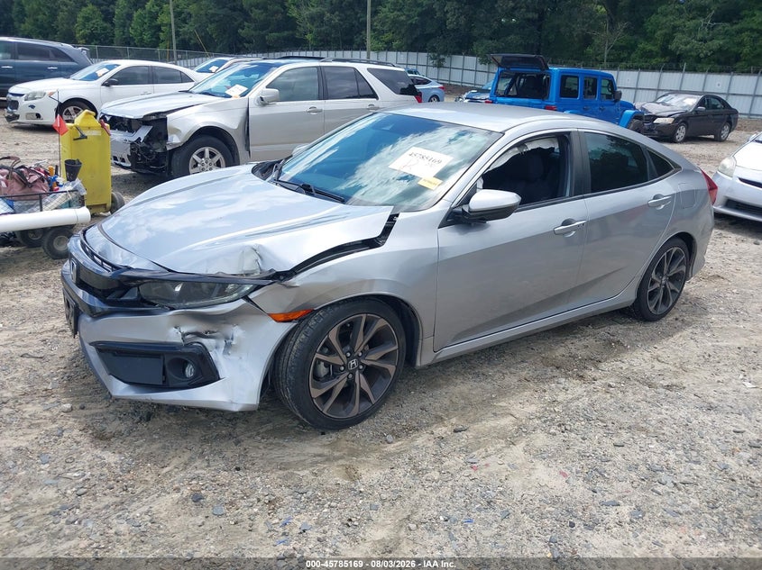 Vin: 2hgfc2f8xmh518372, lot: 46283993, honda civic sport 20212