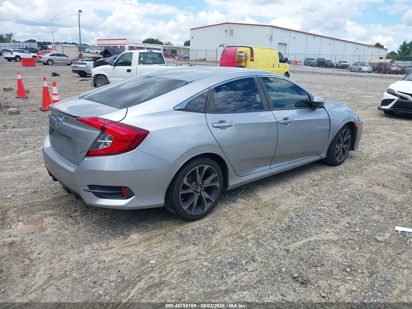 Vin: 2hgfc2f8xmh518372, lot: 46283993, honda civic sport 20214