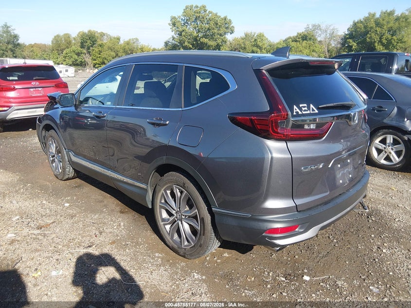 Vin: 2hkrw2h96lh648194, lot: 46284001, honda cr-v awd touring 20203