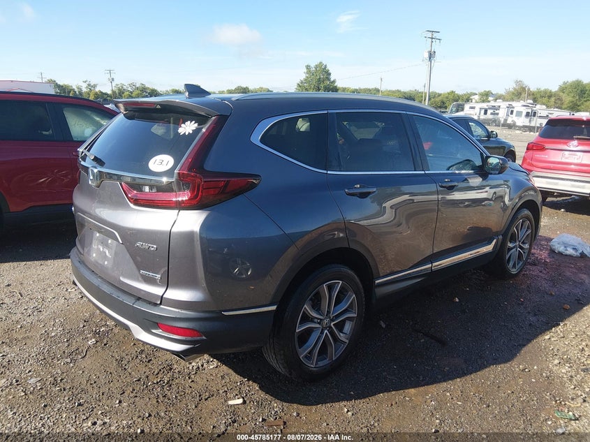 Vin: 2hkrw2h96lh648194, lot: 46284001, honda cr-v awd touring 20204