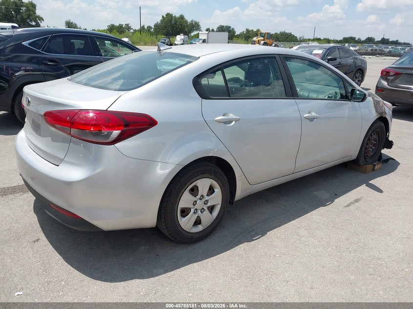 Vin: 3kpfk4a79he012979, lot: 46284006, kia forte lx 20174