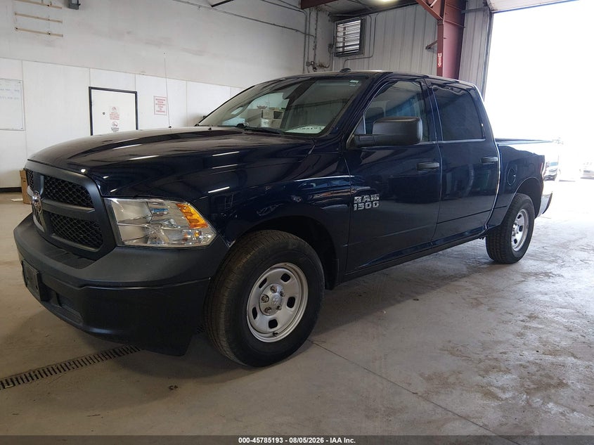 Vin: 3c6rr6kg6jg246436, lot: 46284017, ram 1500 tradesman  4x2 5'7 box 20182