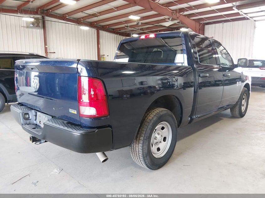 Vin: 3c6rr6kg6jg246436, lot: 46284017, ram 1500 tradesman  4x2 5'7 box 20184