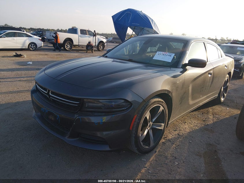 2017 Dodge Charger, Right Side, IAAI, VIN 2C3CDXBG6HH654565 — photo 2