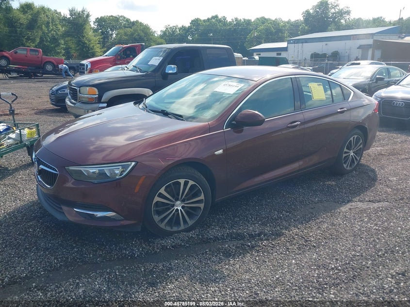 Vin: w04gn6sx3j1101407, lot: 46284023, buick regal sportback preferred ii 20182