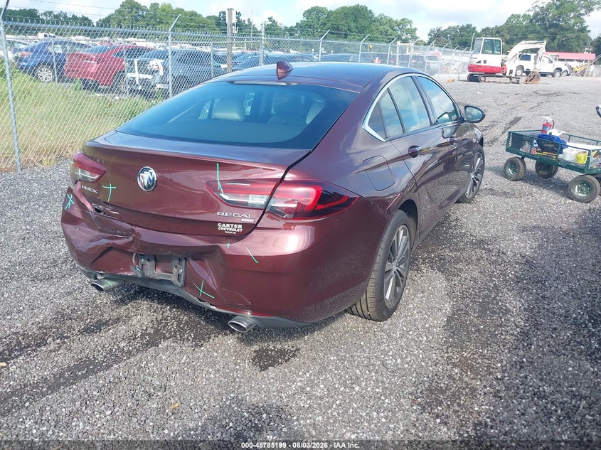 Vin: w04gn6sx3j1101407, lot: 46284023, buick regal sportback preferred ii 20184
