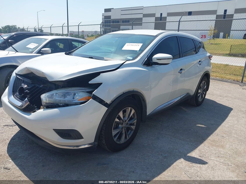 Vin: 5n1az2mg6gn142486, lot: 46284035, nissan murano s 20162
