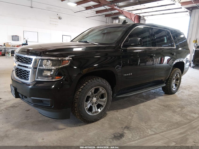 Vin: 1gnskaec8kr295334, lot: 46284053, chevrolet tahoe ls 20192