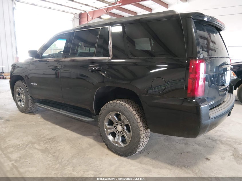 Vin: 1gnskaec8kr295334, lot: 46284053, chevrolet tahoe ls 20193