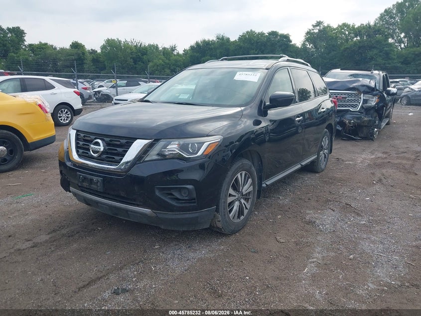 Vin: 5n1dr2mm9jc642132, lot: 46284056, nissan pathfinder s 20182