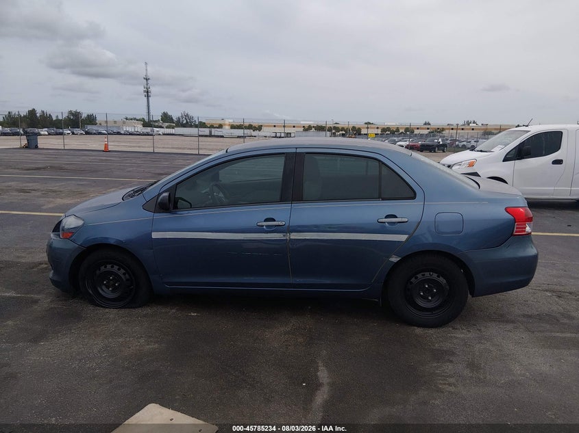 TOYOTA YARIS 2009 VIN JTDBT903691297555