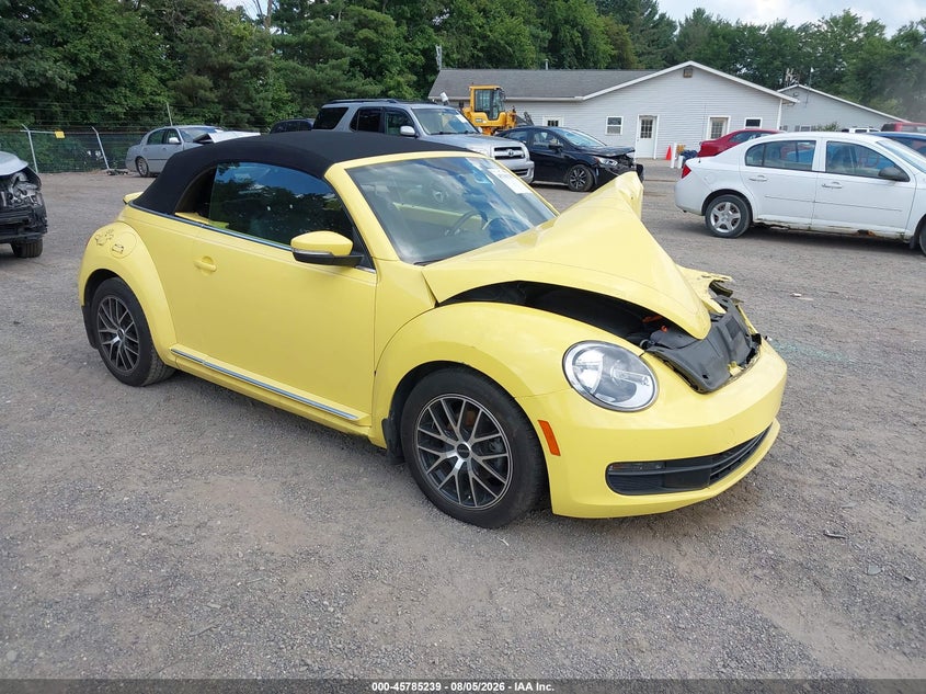 Vin: 3vw5x7at1dm827265, lot: 46284063, volkswagen beetle 2.5l 2013 img_1